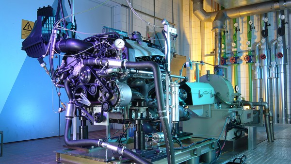 Schaeffler-brancheoplossingen voor motoren en speciale voertuigen: Proefbank voor motoren