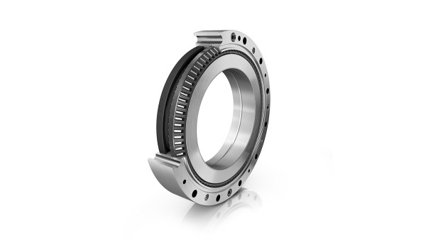 New bearing type: The double-row XZU-series angular contact needle roller bearing.