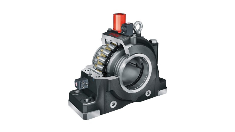 Plummer block sales bearing