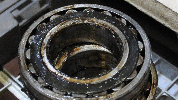 Overgreased bearings